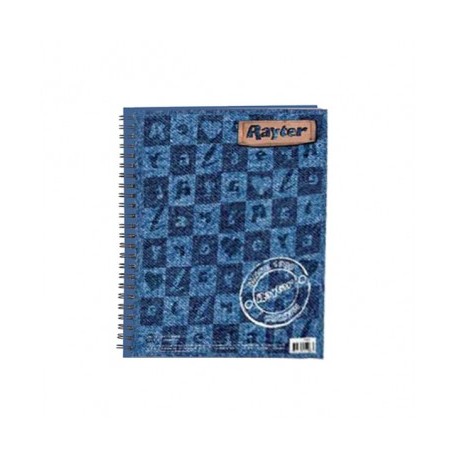 Cuaderno profesional Rayter doble espiral 100 hojas cuadro chico