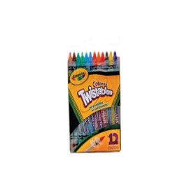 Colores Crayola twistables con 12 largos
