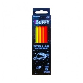 Colores Buffy neon estelar con 6 piezas