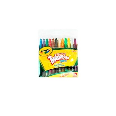 Crayon Crayola minitwistables con 12 piezas
