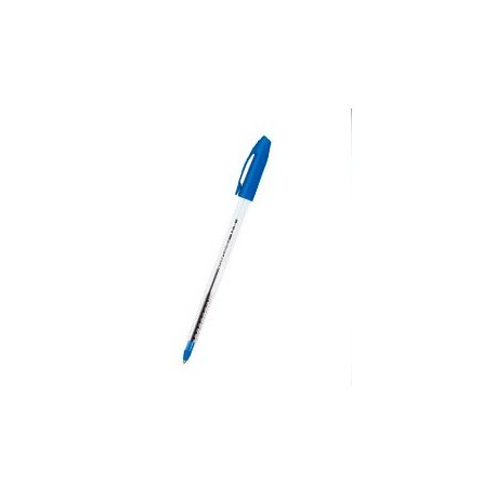 Bolígrafo punto mediano kilometrico inkjoy azul Berol con 12 piezas