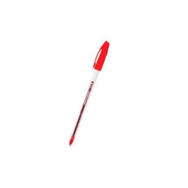 Bolígrafo punto mediano kilometrico inkjoy rojo Berol con 12 piezas